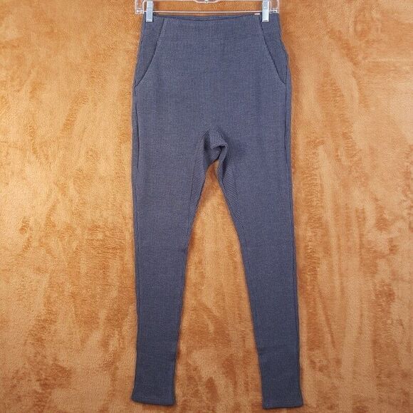 LUNYA Womens Pants Small Gray Pull On RESTORE Thermal High Rise Leggings Lounge - Picture 3 of 10
